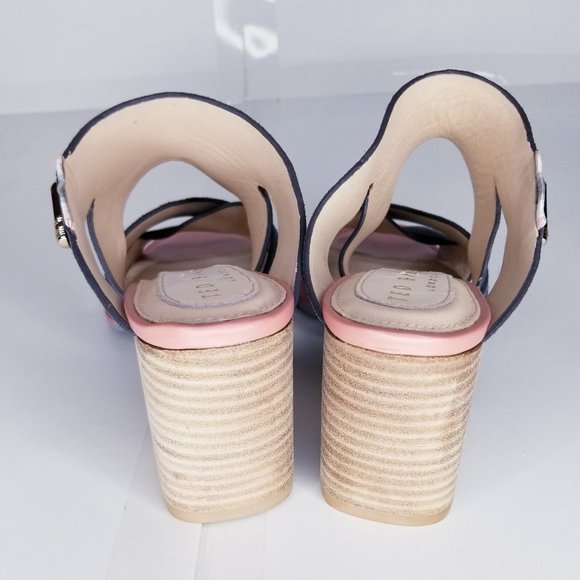 SOLD Ted Baker Gray Suede Sandals Size 36.5 US 6 /6.5 - Picture 3 of 8